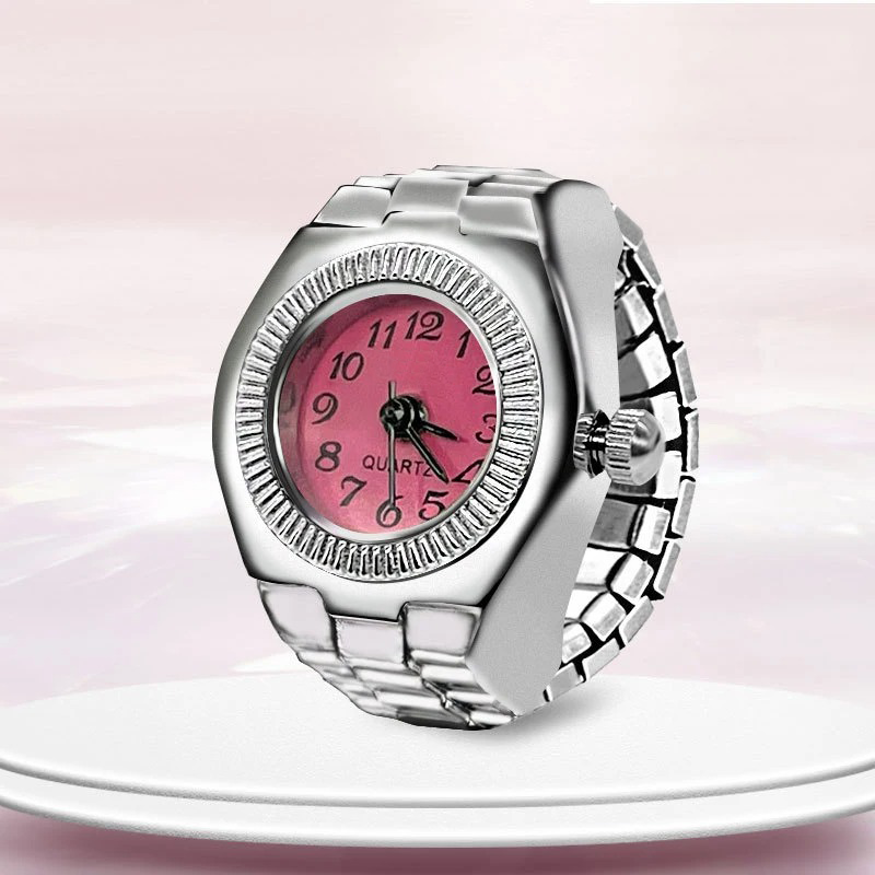 Steel Ring Watch