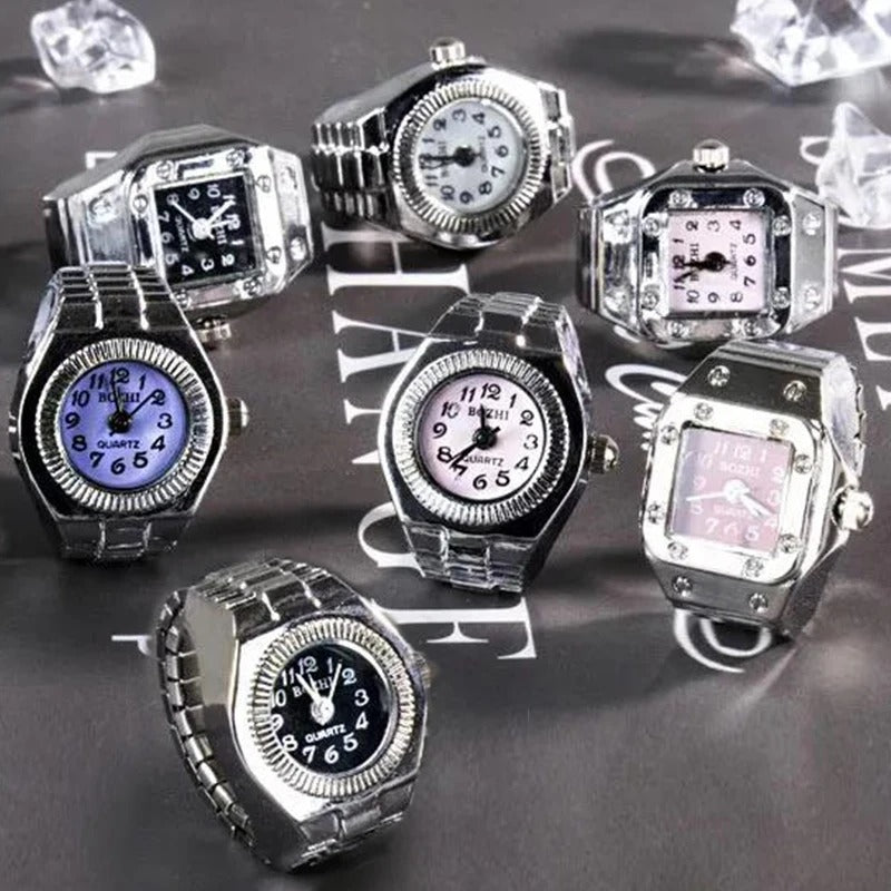 Steel Ring Watch