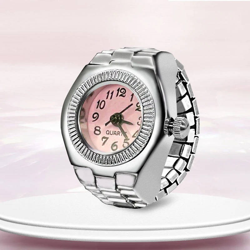 Steel Ring Watch