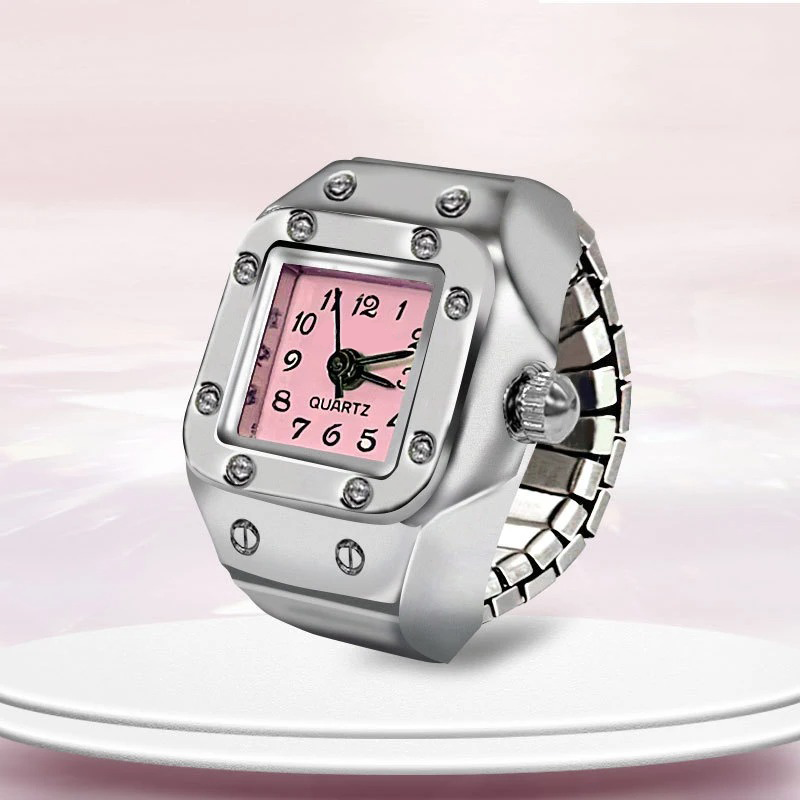 Steel Ring Watch