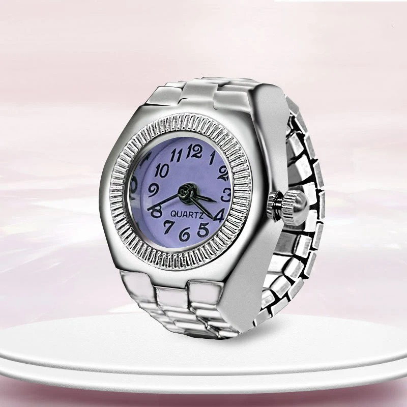 Steel Ring Watch