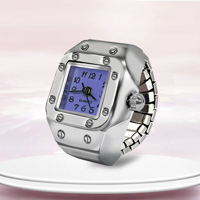 Steel Ring Watch