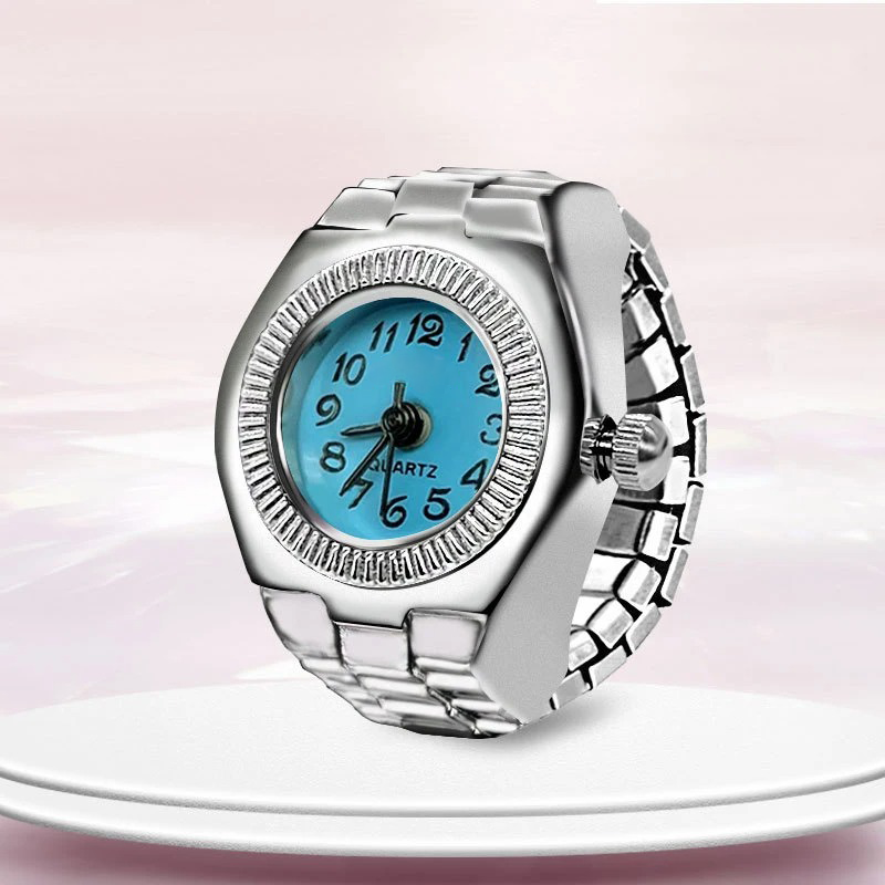 Steel Ring Watch