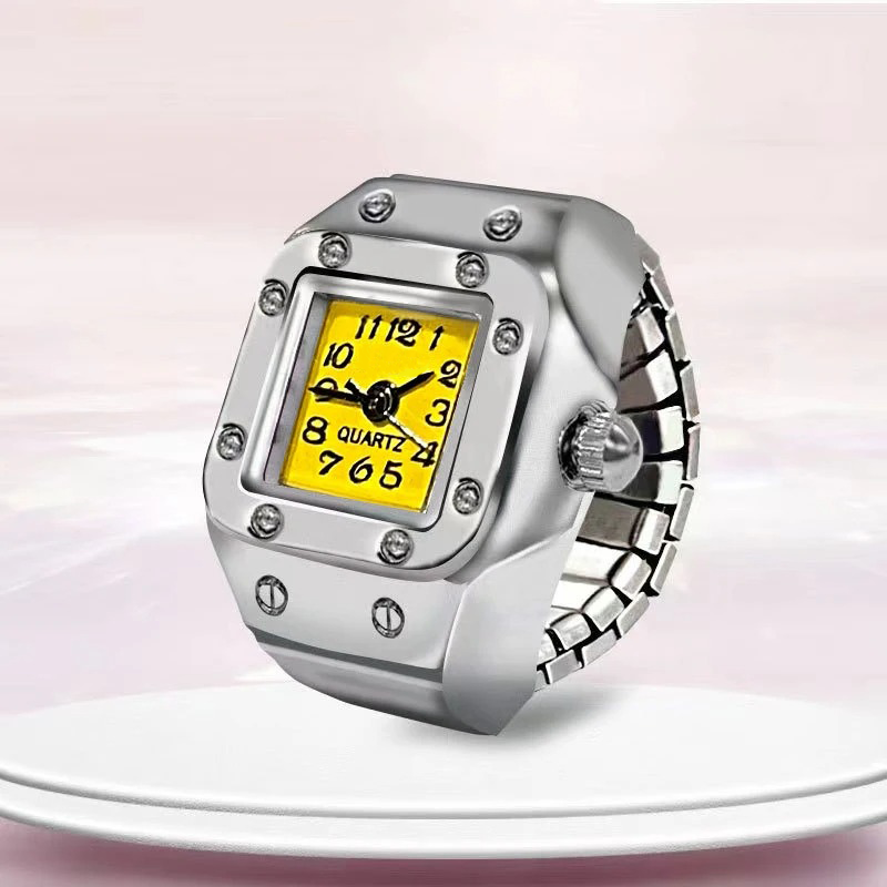 Steel Ring Watch