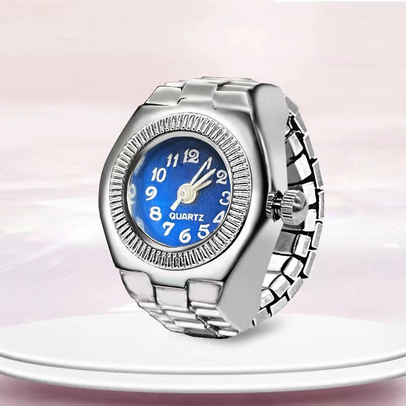 Steel Ring Watch