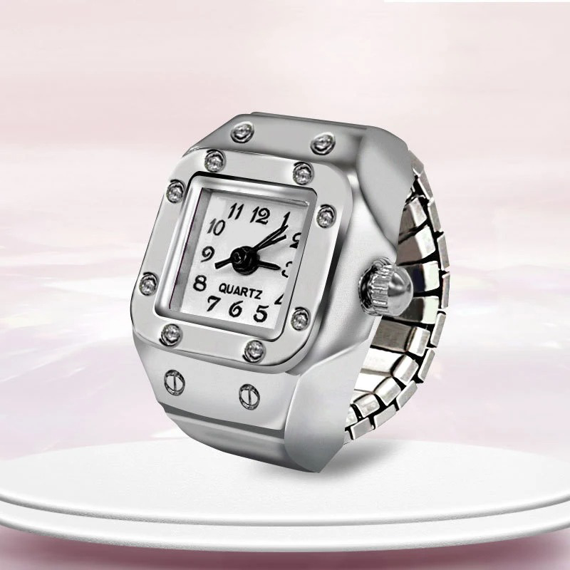 Steel Ring Watch