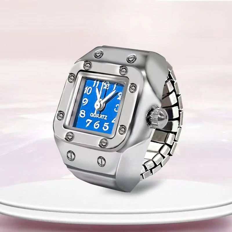 Steel Ring Watch
