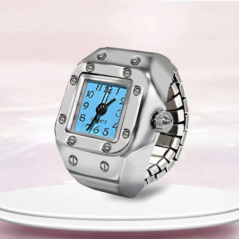 Steel Ring Watch