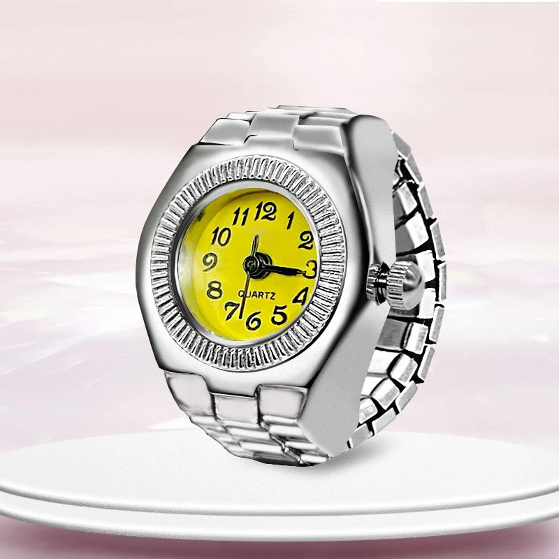 Steel Ring Watch